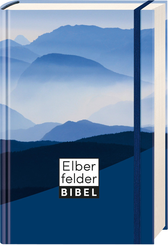 Elberfelder Bibel - Taschenausgabe, Motiv Berge, mit Gummiband