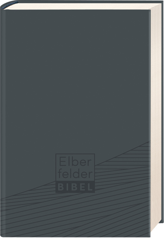 Elberfelder Bibel - Taschenausgabe, ital. Kunstleder grau/ VERGRIFFEN