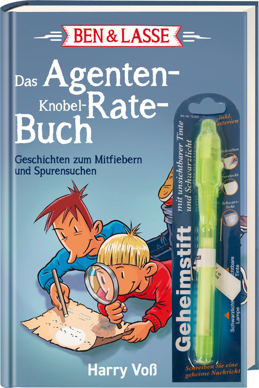 Ben & Lasse - Das Agenten-Knobel-Rate-Buch