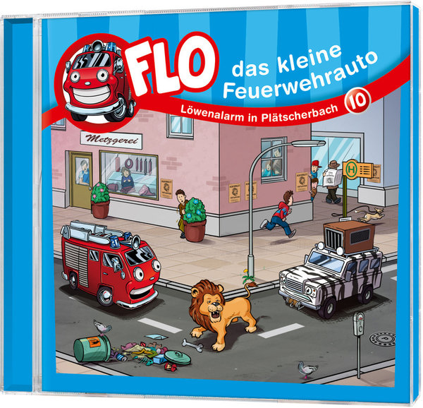 Flo - das kleine Feuerwehrauto: Löwenalarm in Plätscherbach (10)