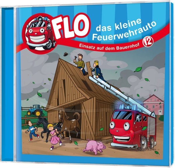 Flo - das kleine Feuerwehrauto: Einsatz auf dem Bauernhof (12)
