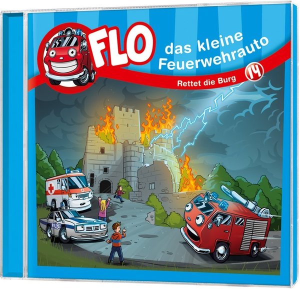 Flo - das kleine Feuerwehrauto: Rettet die Burg (14)