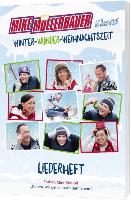 Winter-Wunder-Weihnachtszeit - Liederheft