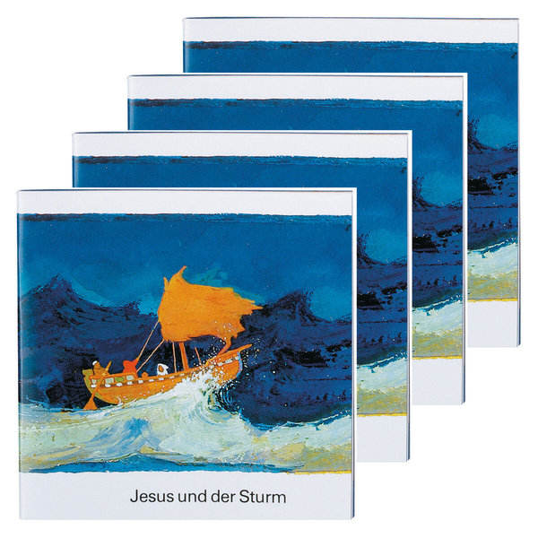 Jesus und der Sturm (4er-Pack)