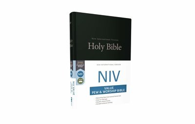 NIV PEW BIBLE BLACK HARDCOVER
