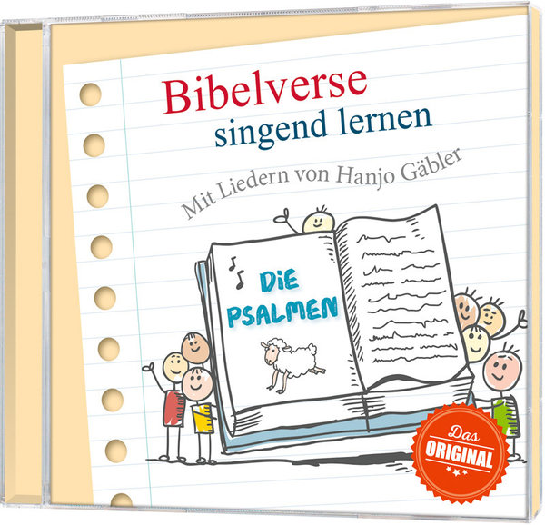 CD Bibelverse singend lernen - Die Psalmen   !!!  NEU  !!!