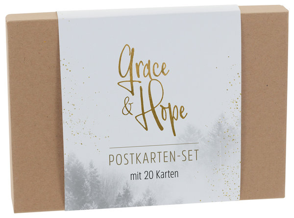 Grace & Hope - Postkarten-Set    !!! NEU !!!