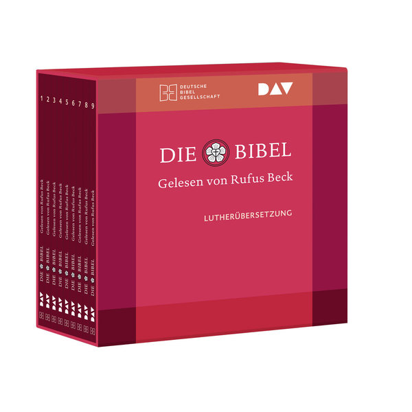 Die Bibel. Gelesen von Rufus Beck. Lutherübersetzung 2017 mit Apokryphen.