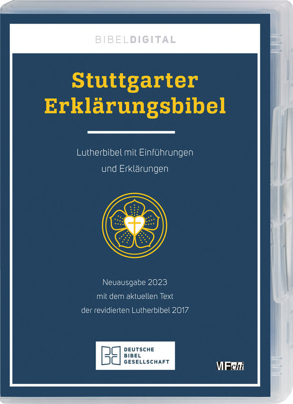 Stuttgarter Erklärungsbibel SEB 2023. CD-ROM    !!! NEU !!! Lieferbar ab  09/2023